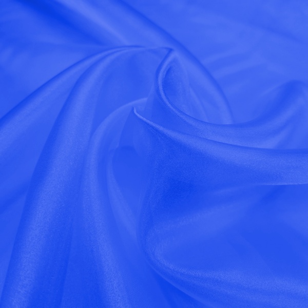 Plain Dyed Organza Royal Blue